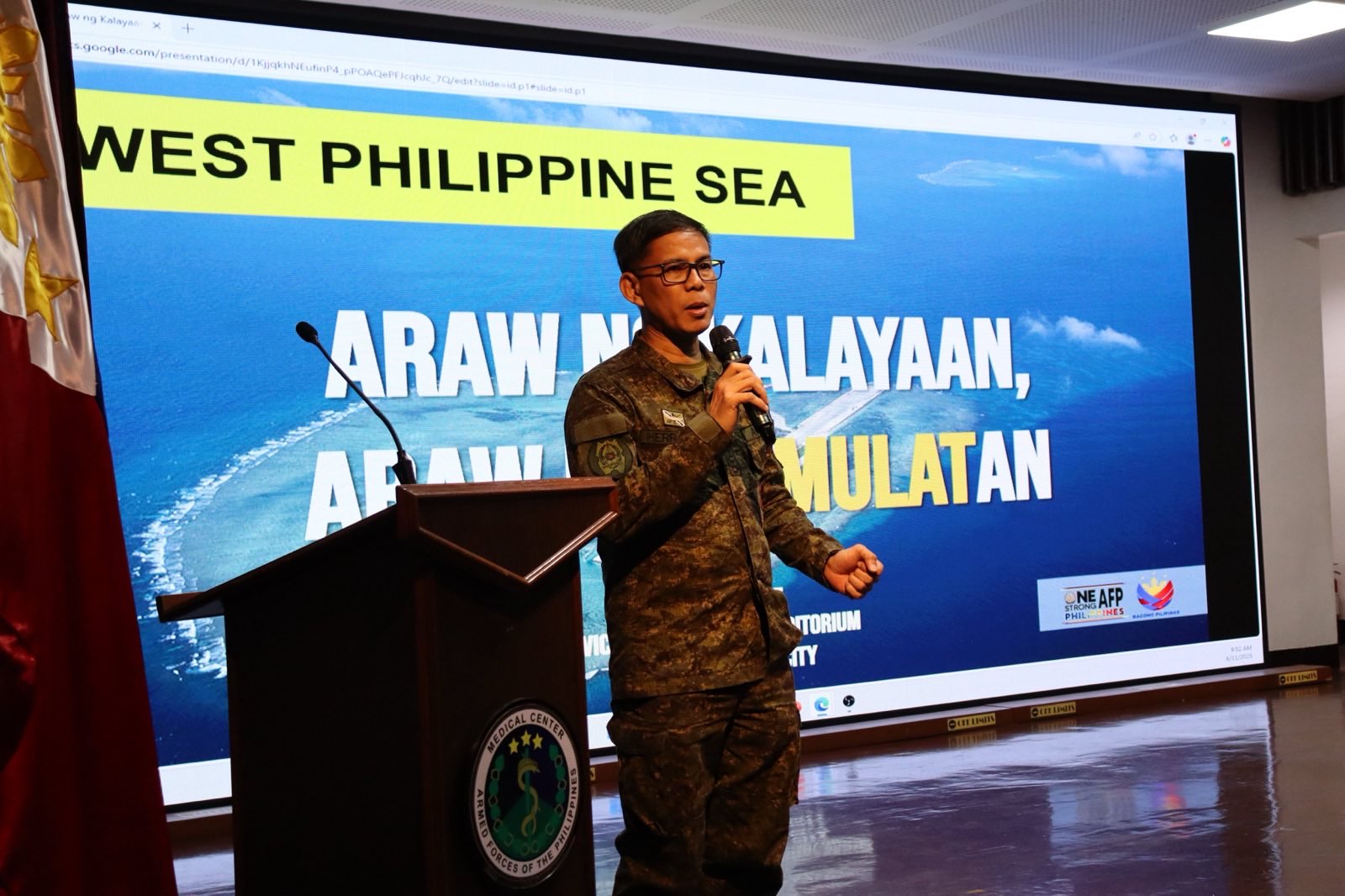 WPS, tinalakay sa Peace Forum sa VLuna